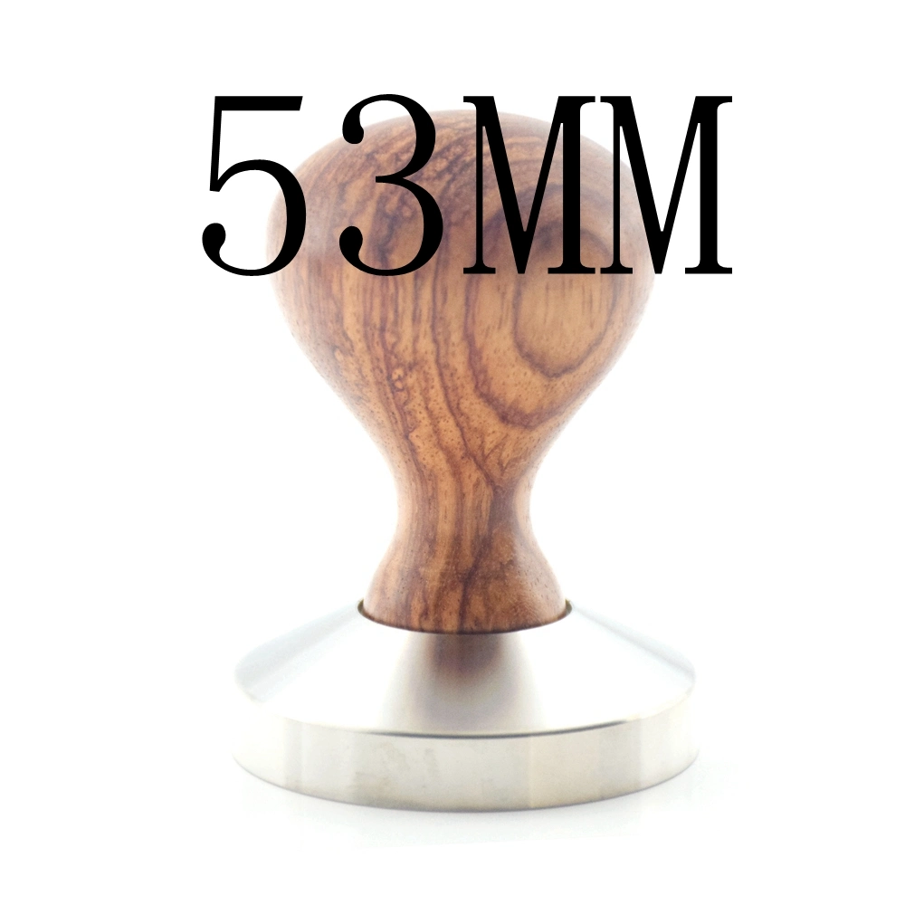 Wooden Handle Coffee Tamper 49.5mm Coffee Tamper Wood Coffee Accessories