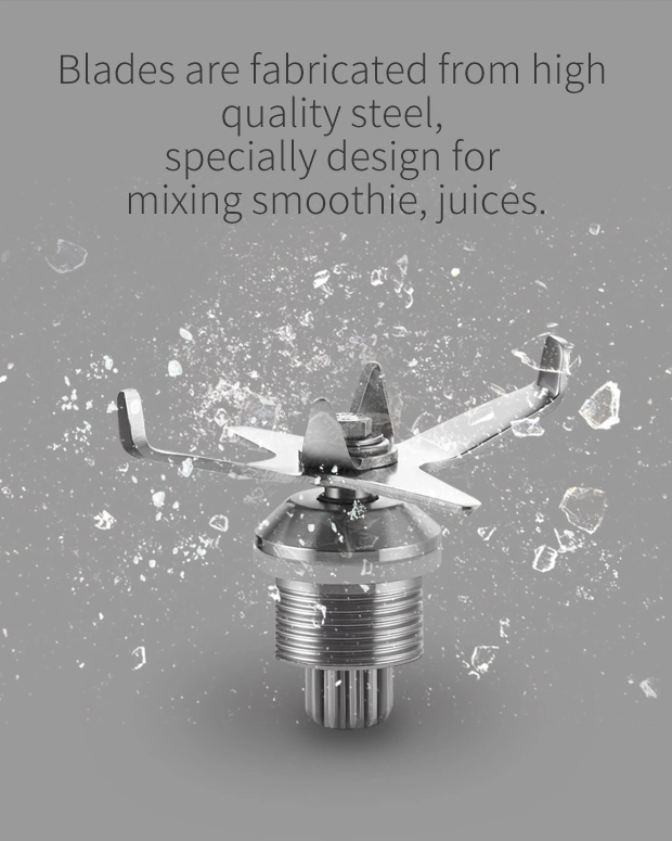 Kitchen Equipment Commercial Quiet Smoothie Blender Fruit Juicer Food Processor Multifunction Coffee Maker Grinder with BPA Free