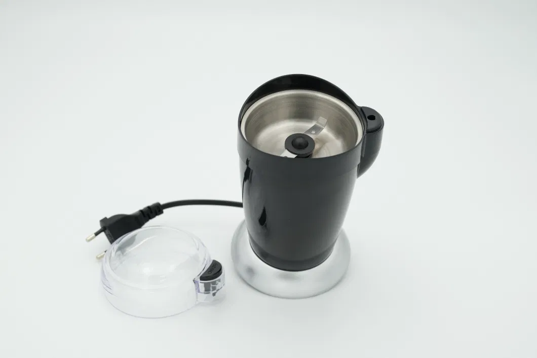 Mini Household Electric Plastic Coffee and Nuts Grinder with SUS Blade